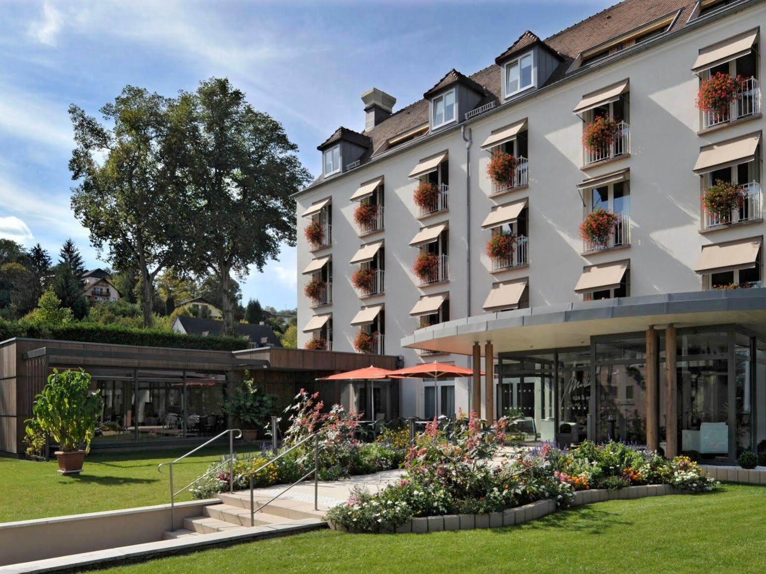 Logis Hotel Restaurant Muller Niederbronn-les-Bains Bagian luar foto